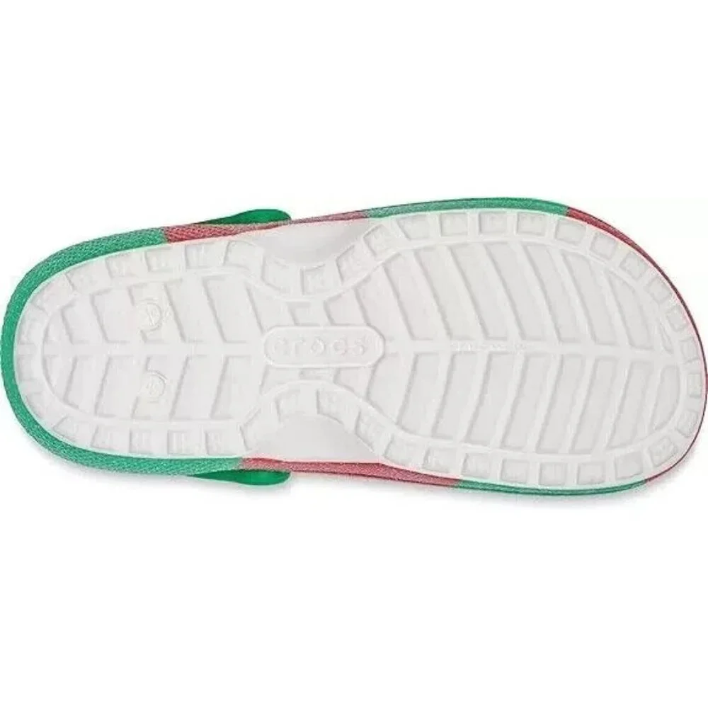 Crocs Unisex Classic Holiday Lined Clogs Fuzzy Slippers Mens 13 US New